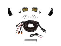 Stage Series Ditch Light Kit for 2022+ Ford Maverick C2 Pro Yellow Combo Diode Dynamics