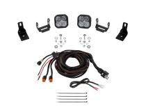 Stage Series Ditch Light Kit for 2022+ Ford Maverick, SS3 Pro White Combo