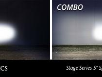 SS5 7-Pod CrossLink Mounting Kit for Prinsu/Sherpa Roof Racks, Sport Yellow Combo Diode Dynamics