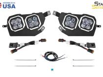 SS3 LED Headlight Mounting Bracket Kit for 2014-2023 Polaris RZR XP Diode Dynamics