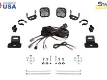 Stage Series Ditch Light Kit for 2017-2024 Can-Am Maverick X3 SS3 Pro White Combo Diode Dynamics