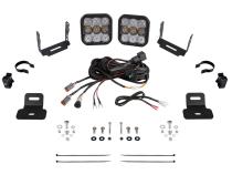 Stage Series Ditch Light Kit for 2017-2024 Can-Am Maverick X3 SS5 Sport White Combo Diode Dynamics