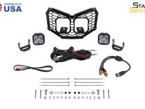 Stage Series LED Grille Kit for 2017-2024 Can-Am Maverick X3 Pro Yellow Combo Diode Dynamics