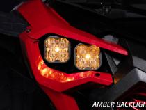 SS3 LED Headlight Kit for 2022-2024 Honda Talon, Sport White ABL