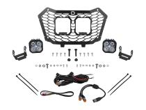 Stage Series LED Grille Kit for 2022-2024 Honda Talon, Cool White (6000K) Pro White Combo