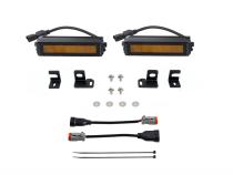 SS6 LED Fog Light Kit for 2024-Present Toyota Tacoma, Amber Wide Diode Dynamics