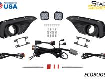 SS3 Add-On Fog Lamp Kit for 2024 Ford Mustang EcoBoost White Pro Diode Dynamics