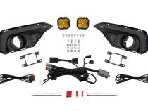 SS3 Add-On Fog Lamp Kit for 2024 Ford Mustang EcoBoost Yellow Pro Diode Dynamics
