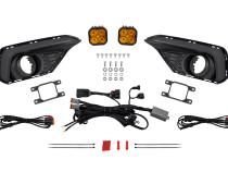 SS3 Add-On Fog Lamp Kit for 2024 Ford Mustang EcoBoost Yellow Max Diode Dynamics