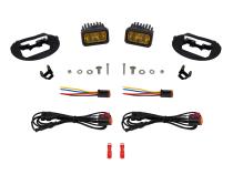 SSC2 LED Fog Light Kit for 2008-2010 Honda Odyssey, Yellow (3000K) Pro Yellow SAE Fog Diode Dynamics