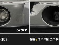 SS3 SAE/DOT Type DR Fog Light Kit Cool White (6000K) Pro (36 watts) White SAE Fog Diode Dynamics