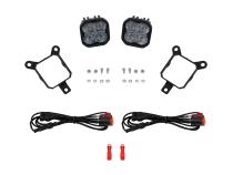 SS3 SAE/DOT Type YS Fog Light Kit Cool White (6000K) Max (38.5 watts) White SAE Fog Diode Dynamics