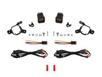 SSC1 SAE/DOT Type G3M Fog Light Kit Yellow (3000K) Yellow SAE Fog Diode Dynamics