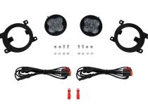 SS3 SAE/DOT Type Rav4 Fog Light Kit Cool White (6000K) Max (38.5 watts) White SAE Fog Diode Dynamics