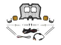 Stage Series LED Grille Kit for 2021-2024 Polaris RZR Trail, Yellow (3000K) Pro Yellow SAE Fog