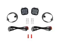SS3 LED Fog Light Kit for 09-11 Honda Element, Max White SAE Fog Diode Dynamics