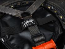 Spare Tire Storage Bag 8.5 x 13 Inch Black Vinyl Coated Nylon PRP Seats