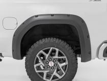 Traditional Pocket Fender Flares Flat Black 19-Up GMC Sierra 1500 2WD/4WD Rough Country