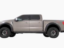 Traditional Pocket Fender Flares Flat Black Ford F-150 2WD/4WD (21-23) Rough Country