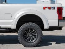 Pocket Fender Flares Agate Black Ford Super Duty 2WD/4WD (17-22) Rough Country