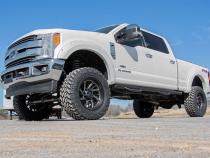 Pocket Fender Flares Flat Black Ford Super Duty 2WD/4WD (17-22) Rough Country