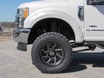 Pocket Fender Flares Flat Black Ford Super Duty 2WD/4WD (17-22) Rough Country