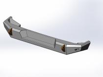 Jeep JK Rear Bumper 07-18 Wrangler JK Raw Flog Industries