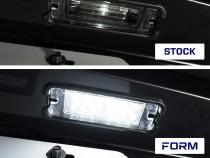2015-Present Ford Mustang LED License Plate Lights Pair Form Lighting