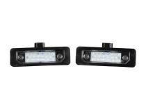 2010-2014 Ford Mustang LED License Plate Lights Pair, Clear Form Lighting