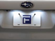 2013-2020 Subaru BRZ LED License Plate Lights Pair, Clear Form Lighting
