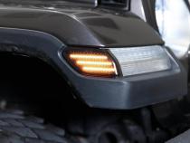 2018-2024 Jeep JL Wrangler LED Sidemarkers Pair, Clear Form Lighting
