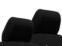 Jeep JK Bench Headrest Covers 07-10 Wrangler JK 2 Door Tactical Series Black Bartact
