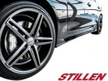 Infiniti Q50 Side Skirts Matte Black For 14-17 Infiniti Q50 Stillen