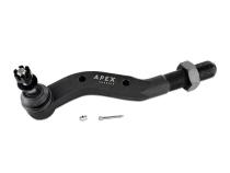 Apex Chassis Heavy Duty 2.5 Ton Tie Rod Assembly in Polished Aluminum Fits: 19-22 Jeep Gladiator JT 18-22 Jeep Wrangler JL/JLU Rubicon Mohave Sahara Sport. Note: This kit fits a Dana 44 axle.