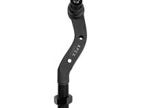 Apex Chassis Heavy Duty Tie Rod &amp;amp; Drag Link Assembly in Polished Aluminum Fits:  07-18 Jeep Wrangler JK/JKU. Note this FLIP kit fits vehicles with a lift exceeding 3.5 inches. This kit requires drilling the knuckle.