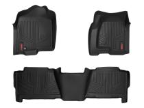 Heavy Duty Floor Mats Front/Rear-99-06 Silverado/Sierra Crew Cab Rough Country