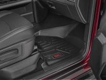 Heavy Duty Floor Mats Front/Rear-19-2 RAM Crew Cab Full Console Rough Country