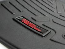 Heavy Duty Floor Mats Front/Rear-15-Up Ford F-150 SuperCrew Cab Rough Country