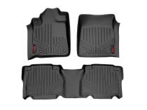 Floor Mats Front and Rear CrewMax Toyota Tundra 2WD/4WD (2007-2011) Rough Country
