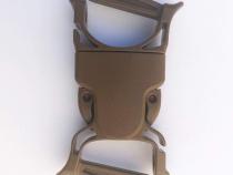 PALS/MOLLE Dual Snap Bar Field Repair Side Release Buckle Kit 1 Inch Male &amp;amp; Female Coyote Bartact