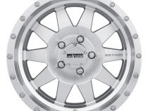 Aluminum Wheels 16x8 The Standard MR301 Bolt Pattern 5 On 114.3 Offset 0 Lip Size 2.52 Machined SL Clear Coat Method
