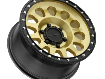 Aluminum Wheels 20x10 MR315 Bolt Pattern 6 On 135 Offset -18 Lip Size 3.27 Gold GD Black Street Loc Method