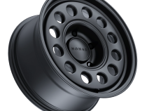 Aluminum Wheels 17x8.5 501SB Convoy Satin Black 5 On 127 Bolt Pattern 78.1 Bore 0 Offset Nomad Wheels