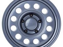 Aluminum Wheels 17x7.5 501UG Convoy Utility Gray 5 On 130 Bolt Pattern 78.1 Bore 50 Offset Nomad Wheels