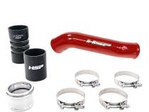 HSP Replacement Hot Side Tube For 2011-2022 Ford Powerstroke F250/350 6.7 Liter-Silk Stain Black