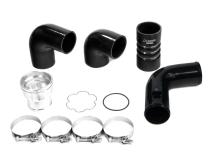 HSP Replacement Cold Side Tube For 2011-2022 Ford Powerstroke F250/350 6.7 Liter-Silk Stain Black