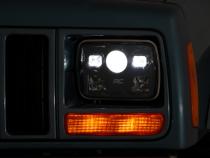Jeep 5X7 Inch LED Headlights Jeep Cherokee XJ Rough Country