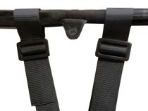 4 Point Harness 2 Inch Auto Buckle Black HSP Seats