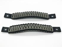 Jeep Wrangler Grab Handles Paracord JK Sound Bar Rear Side Pair Black/ACU Camo Bartact