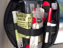 IFAK Kit Pouch MOLLE Back 1000d Cordura Nylon PALS Compatible Black Bartact